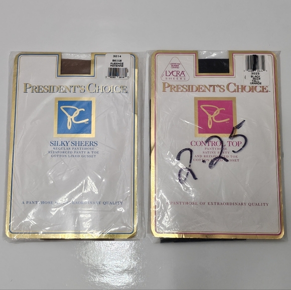 President's Choice Panty Hose (#3014 & #3025) - Set of 2 - Picture 9 of 10